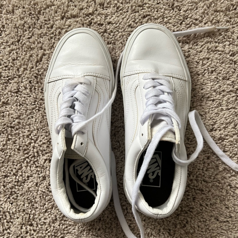 Leather Vans